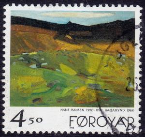 Faroe Islands - 1998 - Scott #346 - used - Art Hans Hansen