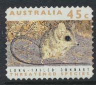 Australia SG 1331  Used perf 11½ Threatened Species -Dunnart