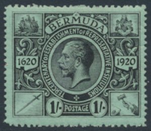 Bermuda  SG 73 SC# 79 MVLH  Tercentenary see details and scans