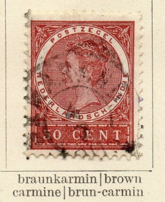 Dutch Indies Netherlands 1903-12 Early Issue Fine Used 50c. NW-170563