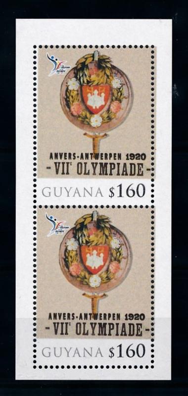 [78036] Guyana 2010 Olympic Games Antwerp Sheet MNH