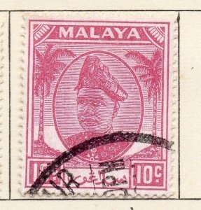 Malaya Selangor 1949-52 Early Issue Fine Used 10c. 205496