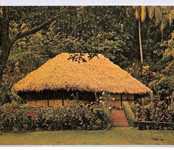 FRENCH POLYNESIA TAHITI Postcard USA California Carmel 1971{Samwells}PH81