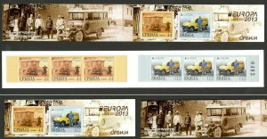 SERBIA-MNH**-BOOKLET-PRIVATE-EUROPA CEPT-3 SETS-2013.