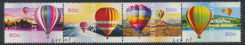 Australia  SC#  2869c SG 2991a Used Hot Air Balloon with fdc see details & scan