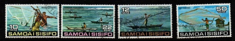 SAMOA SG465/8 1976 FISHING USED