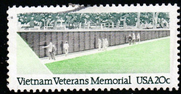 SC# 2109 - (20c) - Vietnam Vets Memorial, used single