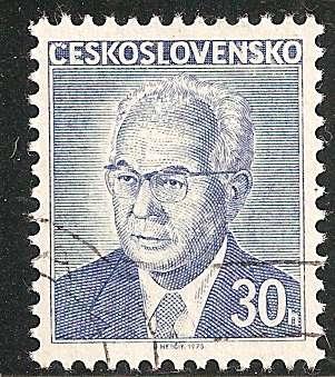 Czechoslovakia 2035 - Cto - 30h Pres. Gustav Husak (1975) +