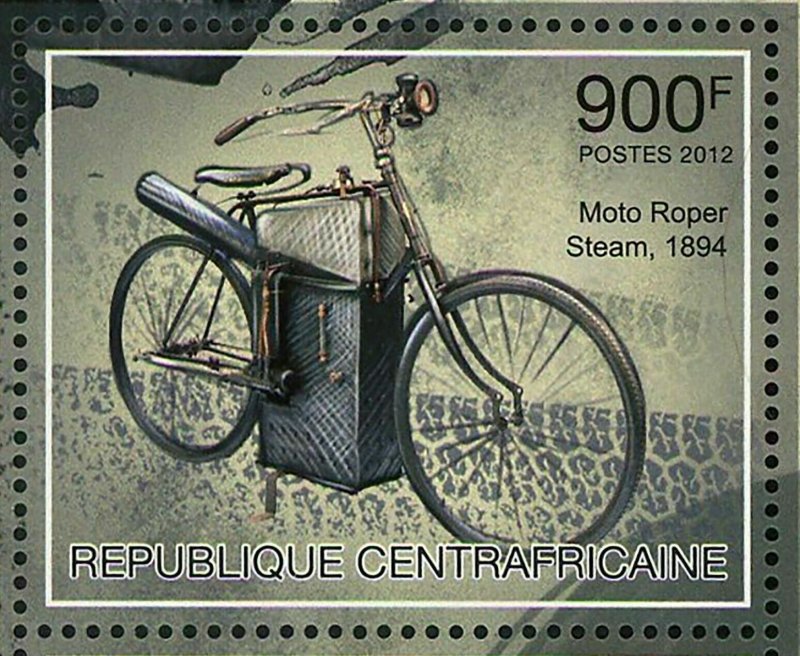 Motorcycles Stamp Moto DKW Moto Roper Steam BSA NSU Sportmax S/S MNH #3832-3835