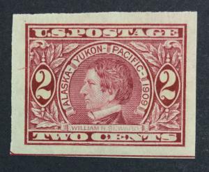 US #371 IMPERF MINT OG NH XF-SUP $80 LOT #500