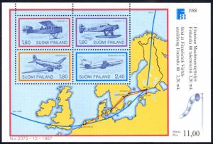 Finland Sc# 773 MNH Souvenir Sheet 1988 FINLANDIA '88