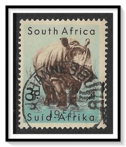 South Africa #204 White Rhinoceros Used