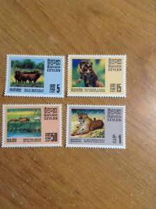 Ceylon   # 439-42  MNH