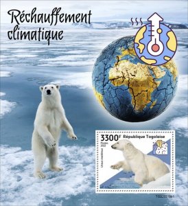 TOGO - 2022 - Climate Change - Perf Souv Sheet  - Mint Never Hinged