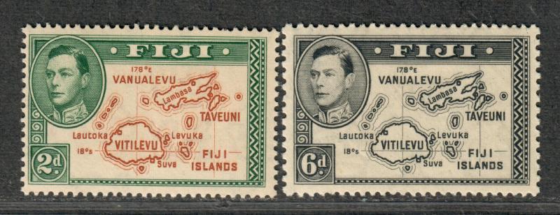 Fiji Sc#120, 125 M/H/VF, Cv. $75