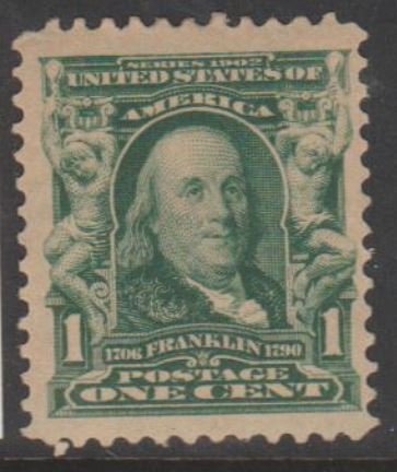 U.S. Scott #300 Franklin Stamp - Mint Single
