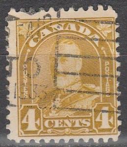 Canada #168  Used  CV $7.50  (A8311)