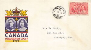CANADA CORONATION 1937 - Ludwig Staehle 191 DES QQ - Alberta