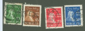 Norway #158-61  Single (Complete Set)