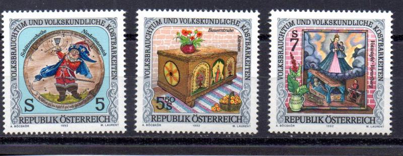 Austria 1577-1579 MNH