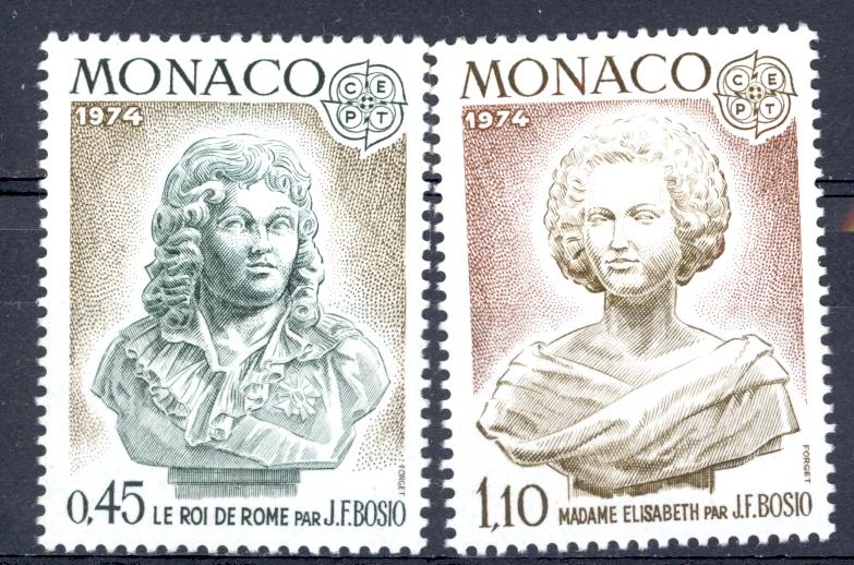 Monaco Sc# 903-904 MNH 1974 Europa