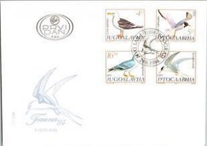 Yugoslavia, Worldwide First Day Cover, Birds