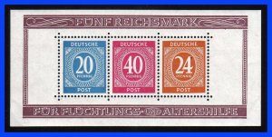 1946 - Alemania - Scott n HB 294 - Dentada - MNH - AL- 035