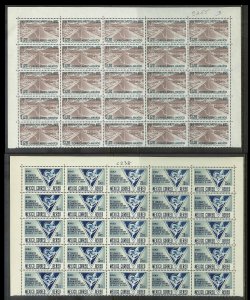 MEXICO (189) Partial Sheets 4350+ Stamps All Mint Never Hinged Huge selection!