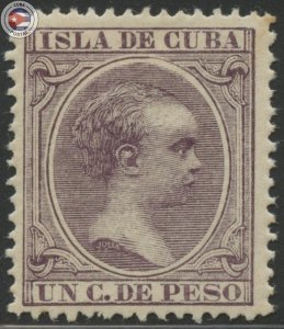 Cuba 1896 Scott 135 | MHR | CU18276