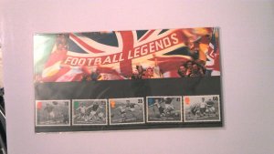 GREAT BRITAIN PRESENTATION PACK MNH: FOOTBALL LEGENDS