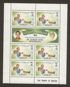 Seychelles Zil Elwannyen Sesel  mnh sc  23 - 28 sheets