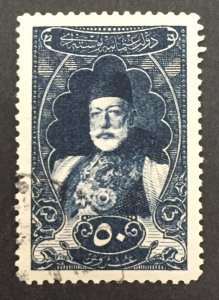 Turkey 1916 #438, Sultan Mohammed, Used.