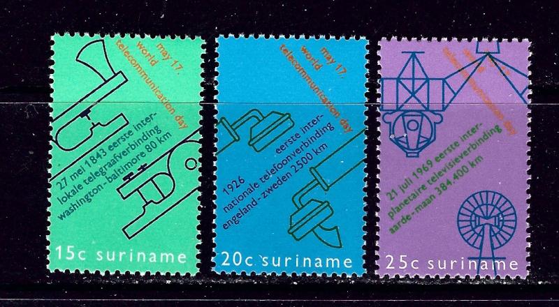 Surinam 385-87 MNH 1971 set