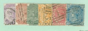 Mauritius #68-73 Used Single (Queen)