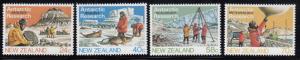 New Zealand 1984 MNH Scott #791-#794 Geology, Biology, Glaciology, Meteorolog...