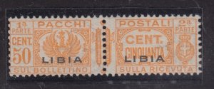 Italy Libia - Pacchi n.17 MNH** SUPER CENTERED