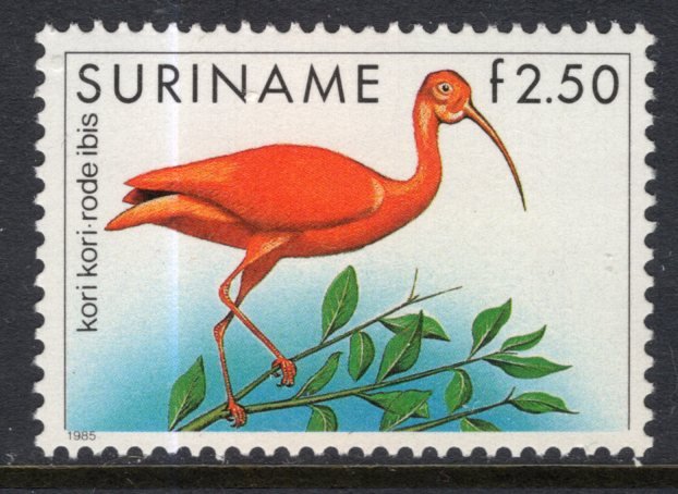 Suriname 727 Bird MNH VF