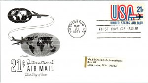 US C81 USA Artmaster Label FDC