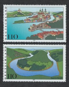 GERMANY SC# 2072-3 F-VF MNH 2000