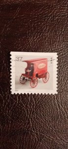 US Scott # 3542a; used 37c Toy mail Wagon from 2003; XF centering