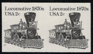 MALACK 1897Ac VF/XF OG NH, Imperf Pair, SELECT! k1476