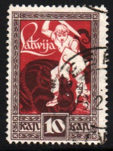 Latvia #64    used