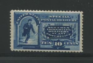 1888 US Special Deliver Stamp #E2 Mint Hinged Very Fine Original Gum 