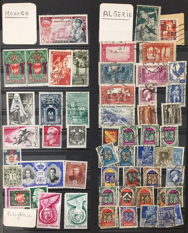 World Malawi Algeria Maroc S.America OLD/Mid MNH MH Used (Apx 350) MK2777