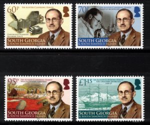 SOUTH GEORGIA 2011 Sir Alister Hardy; Scott 422-25, SG 525-28; MNH