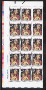 #2710 MNH Plate Block, Zip & Copy Block of 15