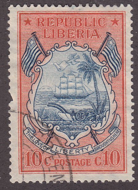 Liberia 185 Liberty 1921