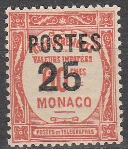 Monaco #135 F-VF Unused  (S7766)