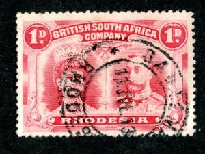 1910 Rhodesia Sc#101 used( 1680 BCX2 )