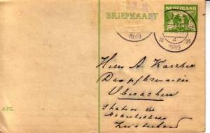 Netherlands, Government Postal Card